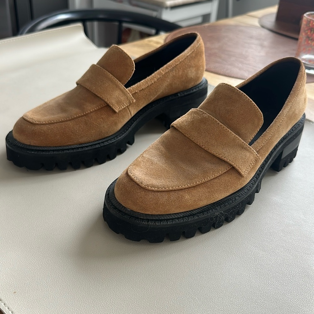 Aerosols Ronnie Lugged Heeled Loafer